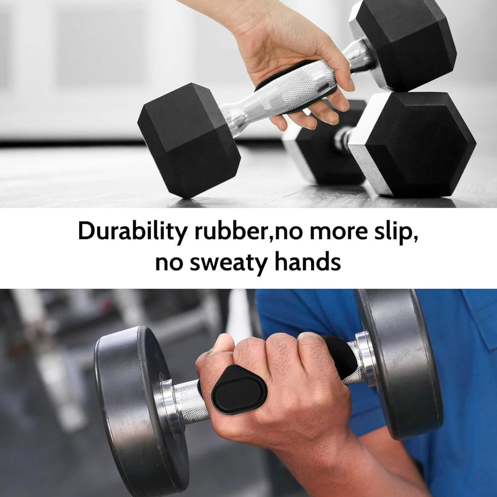 Anti-Slip Grip Strengthener Comfort Workout Grips For Dumbbell Lifting